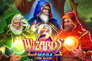 Playtech : Mega Fire Blaze: 3 Wizards - FULLBET138