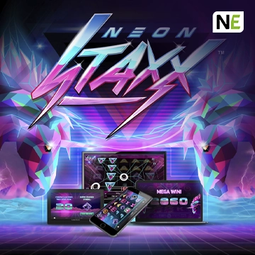 NetEnt : Neon Staxx - FULLBET138