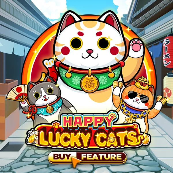 Microgaming : Happy Lucky Cats - FULLBET138