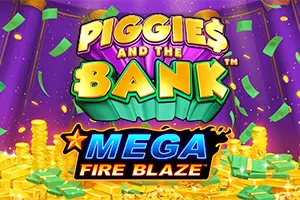Playtech : Mega Fire Blaze: Piggies and the Bank™ PPJP - FULLBET138