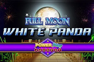 Playtech : Full Moon: White Panda PowerPlay Jackpot - FULLBET138