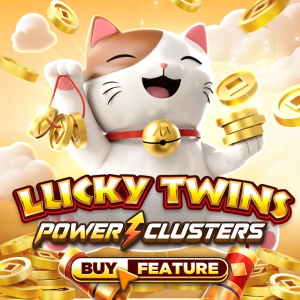 Microgaming : Lucky Twins PowerClusters - FULLBET138